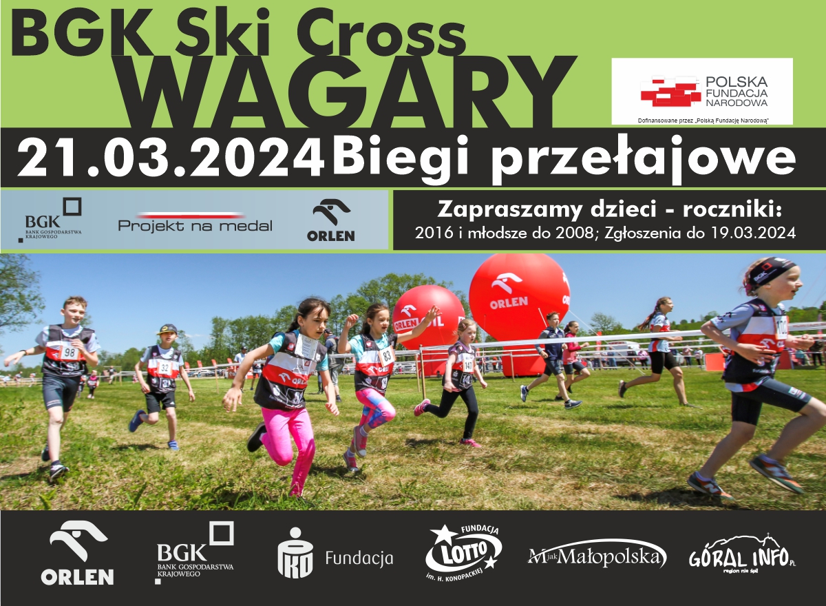  BGK Ski Cross - WAGARY - Otwarte Zawody w Biegach Przełajowych